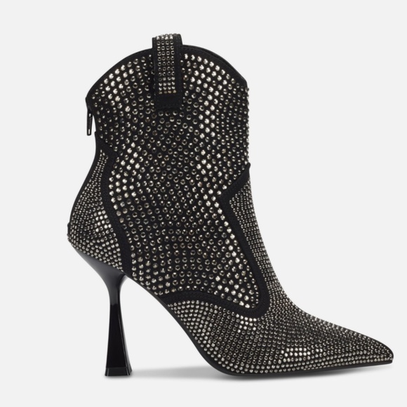 Rhinestone Booties New size 6 - Picture 1 of 6